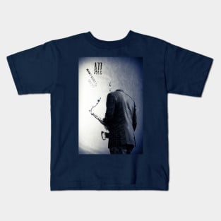 Saxophonist. Jazz Club Poster Kids T-Shirt